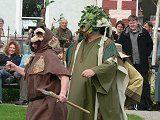 Mummers at Wigtown Book Festival